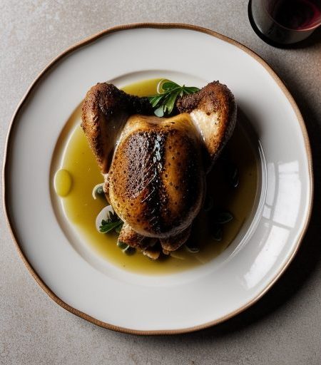 Chicken With Wine and Herbs recipe image