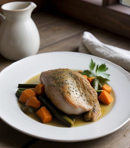 Chicken With Winter Vegetables recipe image