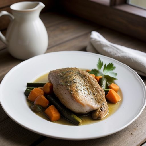 Chicken With Winter Vegetables recipe image