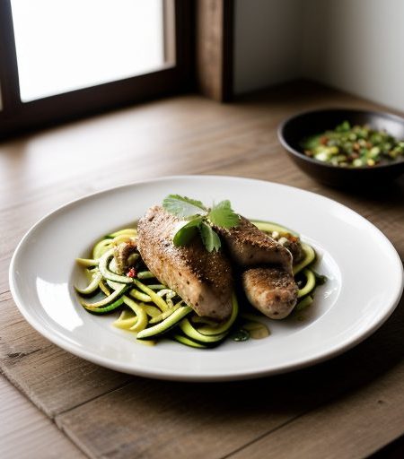 Chicken With Zucchini recipe image