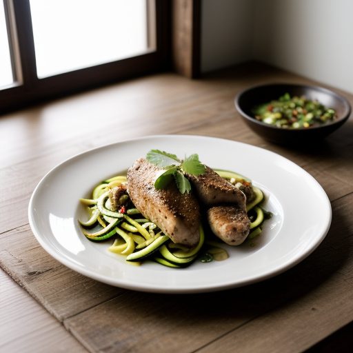 Chicken With Zucchini recipe image