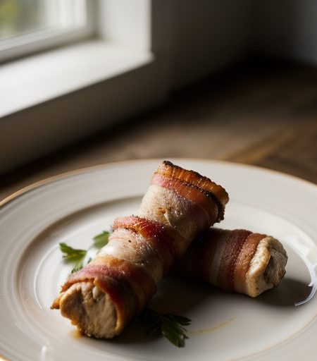 Chicken Wrapped in Bacon recipe image