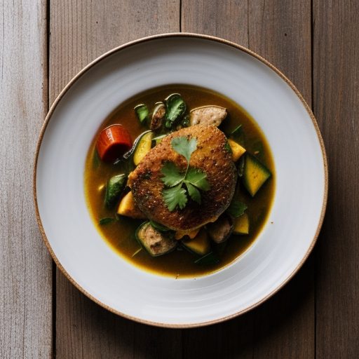 Chicken Zucchini Stew (10 Pts recipe image