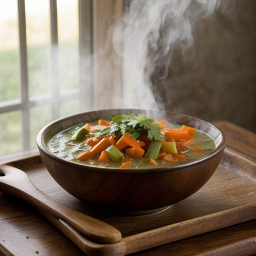 Chicken a La Reine Soup recipe image