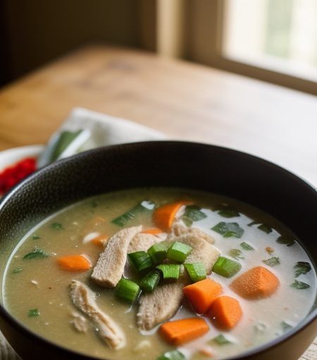 Chicken a La Reine Soup recipe image