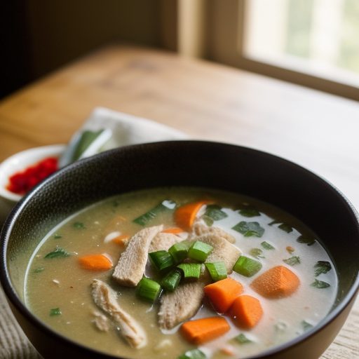 Chicken a La Reine Soup recipe image