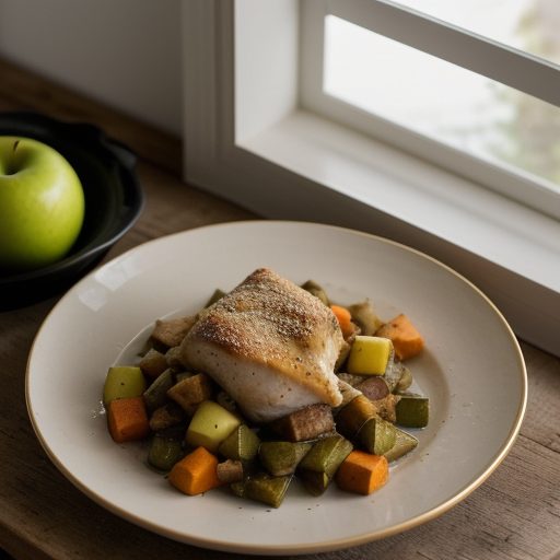 Chicken and Apple Casserole recipe image