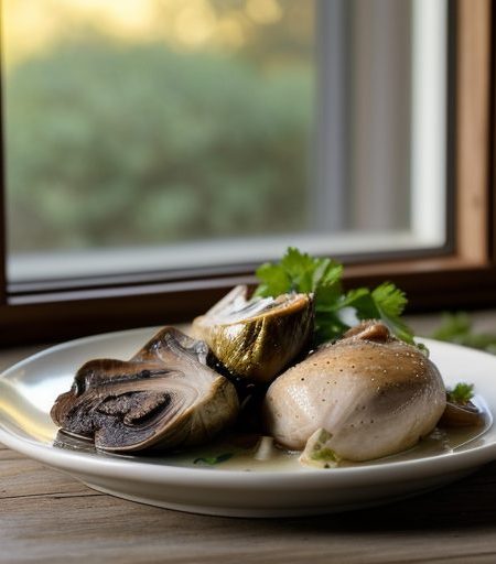 Chicken and Artichokes recipe image