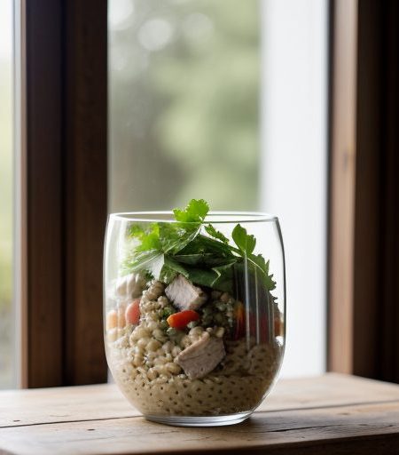 Chicken and Barley Salad recipe image