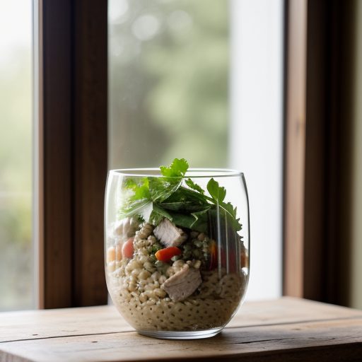 Chicken and Barley Salad recipe image