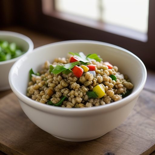 Chicken and Barley Salad recipe image
