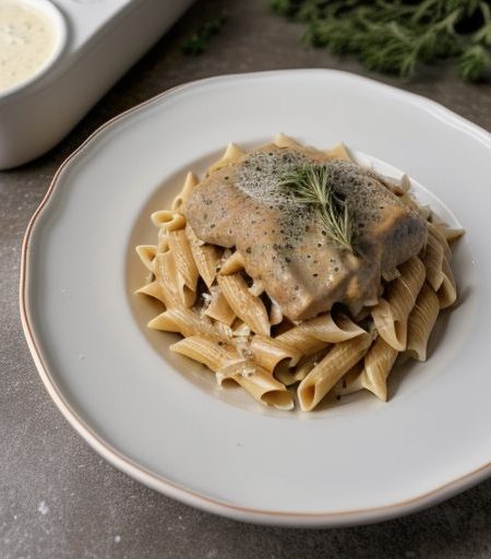 Chicken and Cheddar Pasta Toss recipe image