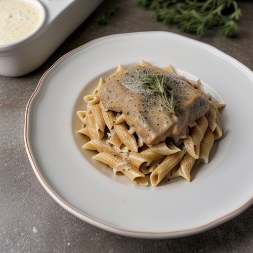Chicken and Cheddar Pasta Toss recipe image