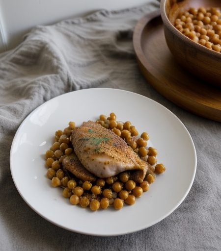 Chicken and Chick Peas recipe image