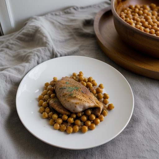 Chicken and Chick Peas recipe image
