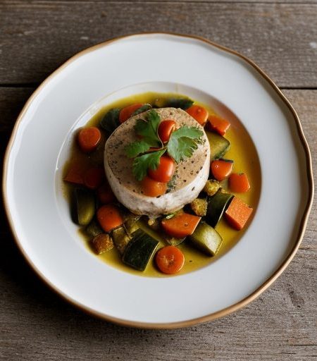 Chicken and Fresh Vegetable Provencale recipe image
