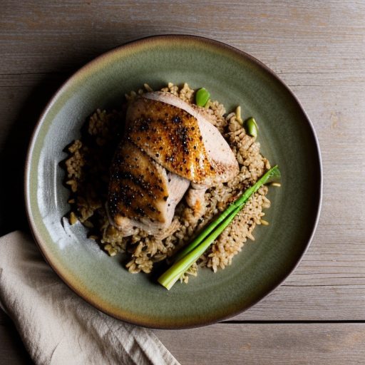 Chicken and Grape Pilaf recipe image