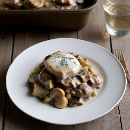 Chicken and Mushroom Casserole recipe image