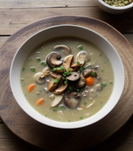 Chicken and Mushroom Soup recipe image