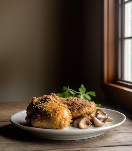 Chicken and Mushrooms recipe image