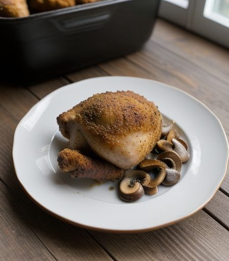 Chicken and Mushrooms I recipe image