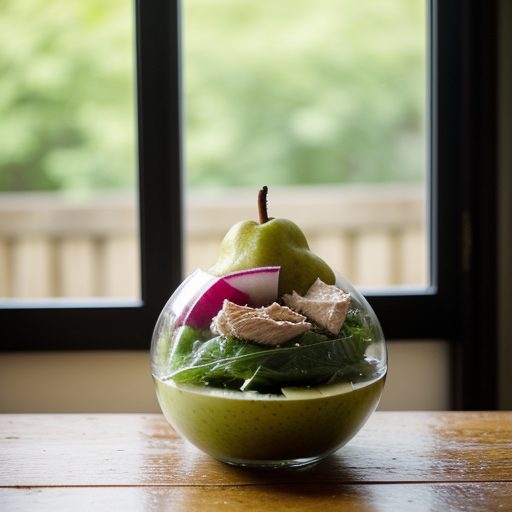 Chicken and Pear Salad recipe image