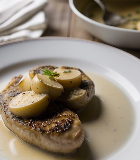 Chicken and Potatoes Francais recipe image