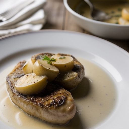 Chicken and Potatoes Francais recipe image