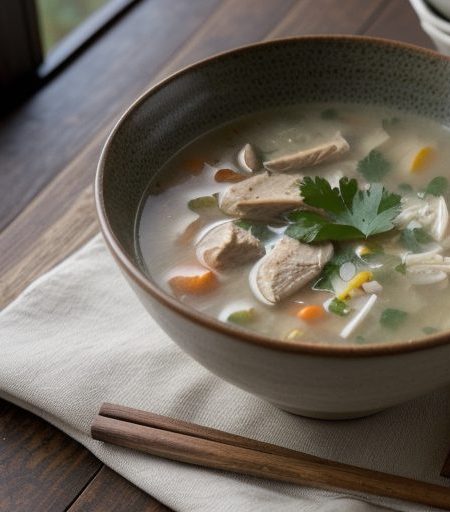 Chicken and Rice Soup recipe image