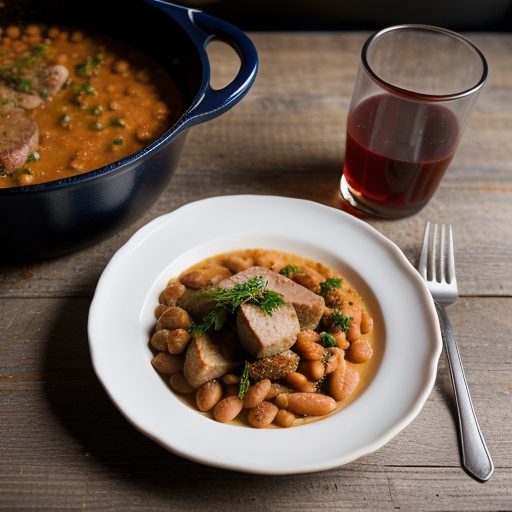 Chicken and Sausage Cassoulet recipe image