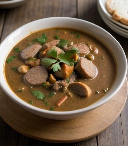 Chicken and Sausage Gumbo recipe image