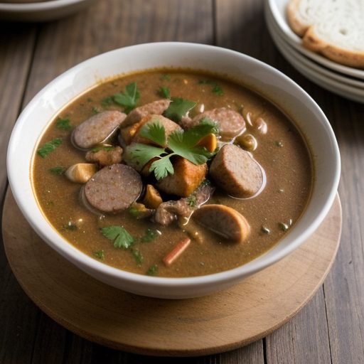 Chicken and Sausage Gumbo recipe image