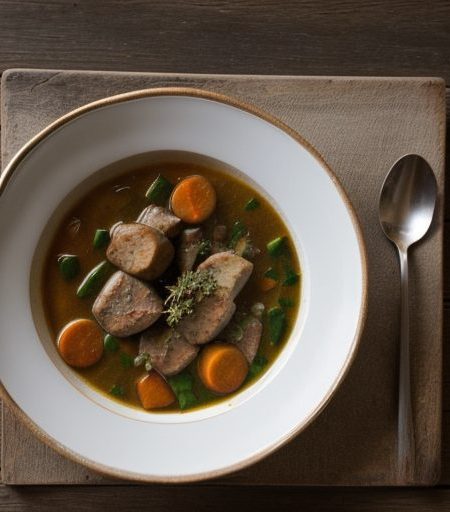 Chicken and Sausage Stew recipe image