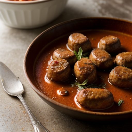 Chicken and Sausage in Tomato Sauce recipe image