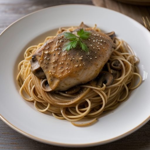 Chicken and Spaghetti recipe image