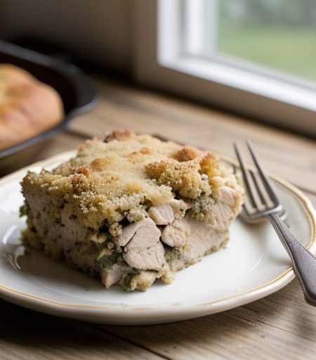 Chicken and Stuffing Bake recipe image