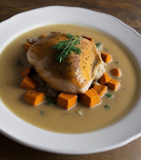 Chicken and Sweet Potatoes recipe image