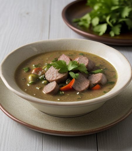 Chicken and Turkey Sausage Gumbo recipe image