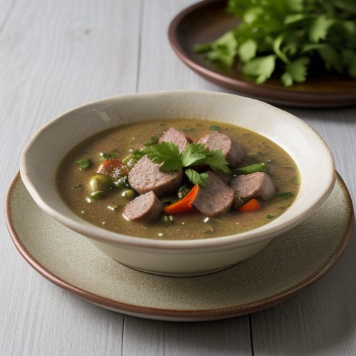 Chicken and Turkey Sausage Gumbo recipe image