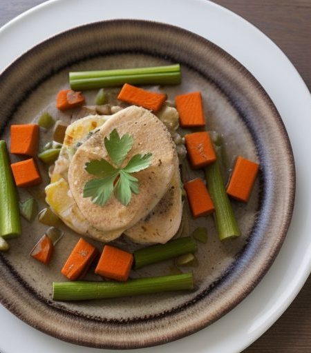 Chicken and Vegetable Casserole recipe image