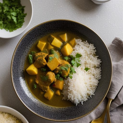 Chicken and Vegetable Curry recipe image