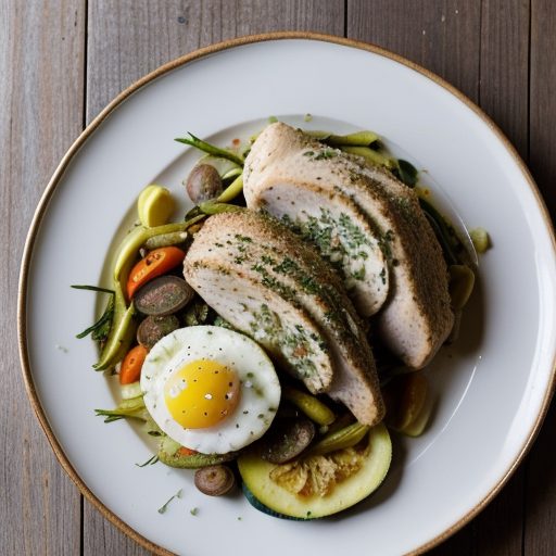 Chicken and Vegetable Nicoise recipe image