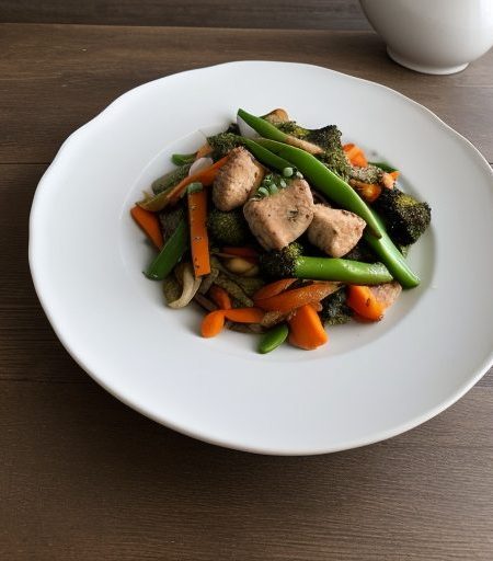 Chicken and Vegetable Stir Fry recipe image