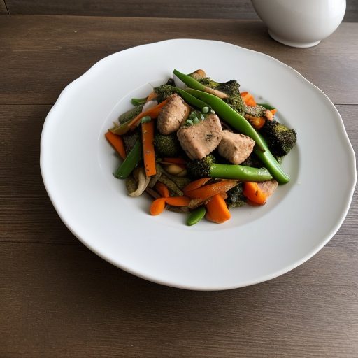 Chicken and Vegetable Stir Fry recipe image