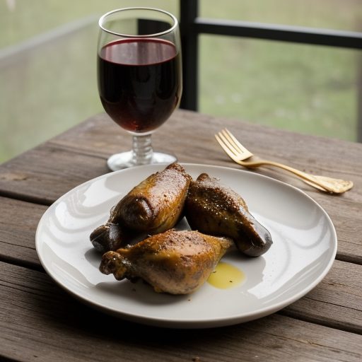 Chicken and Wine (6 PTS recipe image