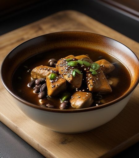 Chicken in Black Bean Sauce recipe image