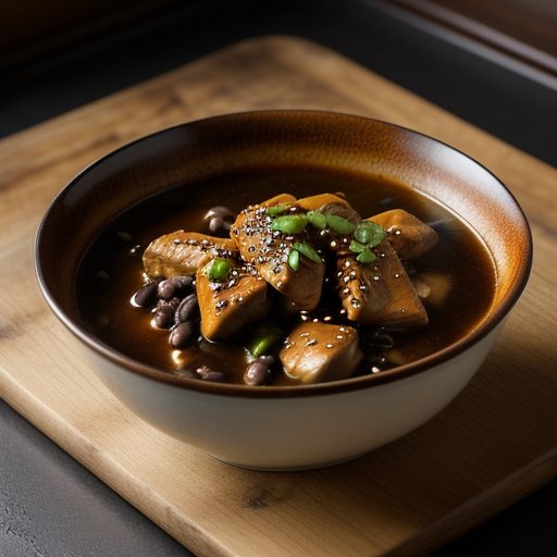 Chicken in Black Bean Sauce recipe image