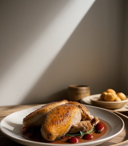Chicken in Brachetto recipe image