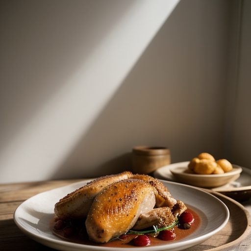 Chicken in Brachetto recipe image