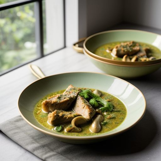 Chicken in Green Curry (Gang Keao Wan Gai recipe image